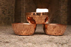 Handmade Hammered Copper Tealight Candle Holder Wedding Gift Decor Votive Holders 2 Pcs