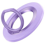 SYNCWIRE Magnetic Phone Ring Holder for MagSafe, 360° Rotation Cell Phone Grip Stand Finger Ring Kickstand Two-Sided Magnet Compatible with iPhone 17 Pro Max 16 15 14 13 12 MagSafe Accessories - color: Single Ring-1PCS-Lavender Lovers