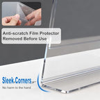 6 Pack Acrylic Sign Holder 8.5 x 11, L-Shape Clear Plastic Display Stand for Tabletop, Acrylic Stands for Flyers, Table Paper Holder, Vertical Sign Holder 8.5x11 for Restaurants, Office and School (Slant 6 Pack 8.5x11) - size: Slant 6 Pack 8.5x11