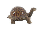 Deco 79 Polystone Turtle Decorative Sculpture Home Decor Statue, Accent Figurine 11" x 6" x 6", Brown