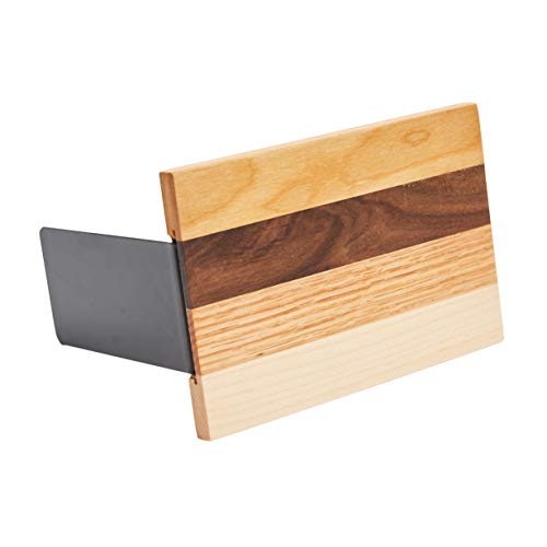 Pandapark Wood Decorative Bookends,Non-Skid Bookend for Shelves,Heavy Duty Bookends,Book Stand for Books/CDs,1 Pair - color: Dream