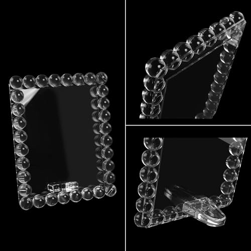 Crystal 8x10Inch Picture Frame, Wedding Frame Tabletop Display, Display Pictures 8''x 10'', Comes with Gift Box - color: Clear, size: 8x10 inch/XL