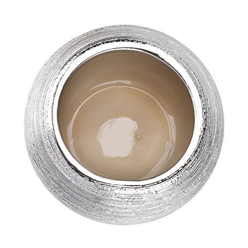 Silver Planter Pot Indoor Decorative Centerpiece Round Flower Vase Metallic Ball Plants Pot Flower Planter Succulent Pots Sphere Plant Pots - color: Silver