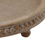 Round 3-Tier Decorative Wood Tray - color: Natural, style: 3-Tier