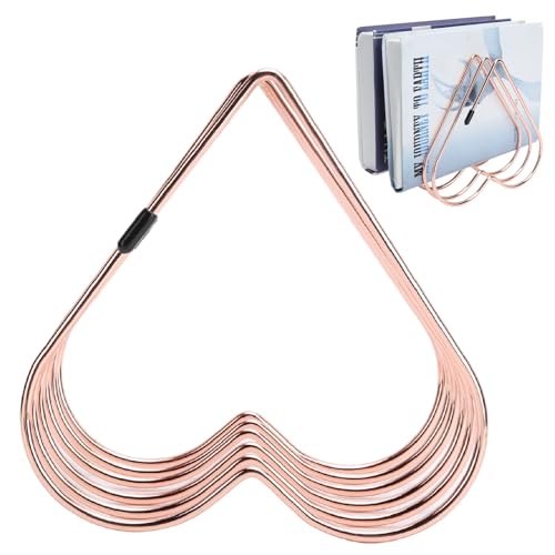 Desktop Storage Rack, Telescopic Book Stand Organizer, Office Supplies Holder, Rose Gold - color: Rose Gold