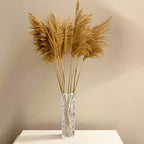 CS Crystal Vase 15-inch high, Frost Flower Design, for Flowers & Decor. Lovely Nice Shiny Piece. Perfect as a Gift, Suitable for All Occasions. - style: Frost Flower Design