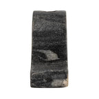 Bloomingville Marble Wave Double Taper Candle Holder, Grey - color: Gray
