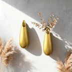 Sculptural Wall Ceramic Vase — 2 Pack Gold Hanging Sconce Vase | Turn Flowers into Art — Decorative Ceramic Wall Sconce for Single Stem Displays - size: 2pcs-Medium
