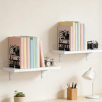 Peacoblue Metal Bookends for Shelves, Modern Decorative Heavy Duty Study Book Ends Stoppers for Office Desk Shelf, Room 5.3"x4.3"x6.3" Cast Iron Tall Bookends 1 Pair (Camera) - style: Camera