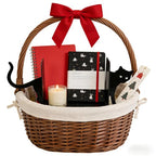 Cute Cat Book Ends Cat Bookends for Shelves, Home Office Desk Gift for Cat Lovers and Reading Enthusiasts - color: Black