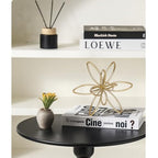 Gold Metal Sculpture Decoration Geometric Sphere Decor Modern Abstract Cube Figurine Ball Statue Centerpiece for Home Decor Accent Living Room Office Shelf Bookshelf Tabletop Decorative - style: Flower shape
