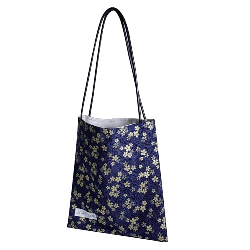 DGAZ Designer Hobo Bags for Women, Luxury Tote Bag with Zipper, Large Shoulder Bags - color: Sakura