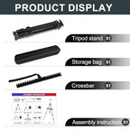 AROIC 8 Pack Painting Display Easel Stand Portable Adjustable Metal Tripod Artist Canvases Height from17to66Inch Extra Sturdy forTable-Top/Floor Painting, Drawingand Displaying,Black with8Storage Bag - style: 8P