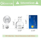 Glasseam Clear Glass Vases for Centerpieces: Mini Flower Vase Set 28Pcs Bud Vases in Bulk - Modern Small Vases for Home Room Wedding Party Dining Table Center Decor