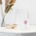 Funny Office Home Decor - Minimalist Acrylic Desk Piece for Office, Room & Lounge, Modern & Durable, 4 × 4.7 Inches