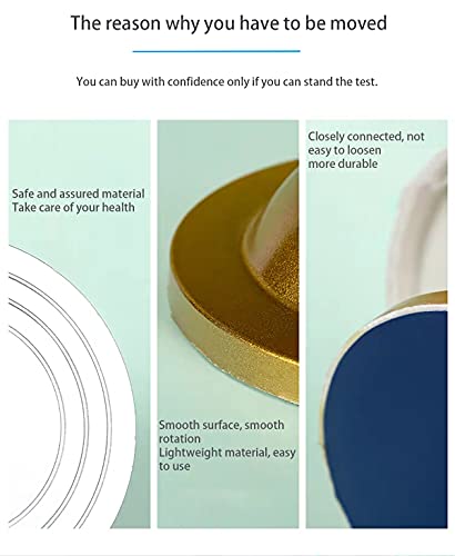 8.6" Pottery Sculpting Wheel, Sculpture Banding Wheel Tool Plastic Steel Turntable Cake Turntable Decorating Table Pottery Art Turntable DIY Baking Cake Cream Decorating Pottery Turntable