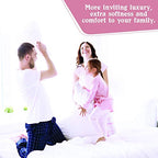 Italian 1500 Thread Count Heavy Soft Egyptian Cotton Sheet Set DEEP Pocket, Queen, Chocolate Stripe, Premium Italian Finish (Features : Fully Elastic Fitted Sheet Fits 7-9" Pocket) - color: Chocolate ( Stripe ), size: Queen Size (Fits 7-9 in Pockets)