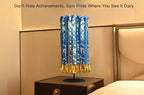 Medal Hanger Display Rotating | Wall-Safe Tabletop Running Medal Stand Holds 45+ Race Medals | Heavy-Duty Metal Base with Quick Assembly Rack | Perfect for Marathon & Sports Awards Display - color: Black