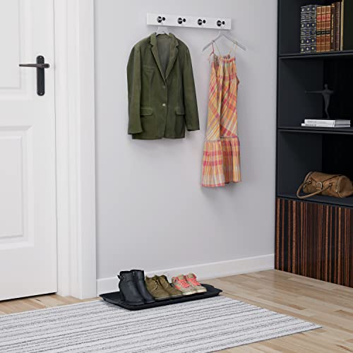 Matace 3 Pack Rubber Small Boot Tray for Entryway,Boot Mat,Shoe Tray,Shoe Mat for Indoor and Outdoor Use, 27.95"x 15.74" (Pack of 3) - size: 29.5"L x 15.7"W x 1.2"Th (Pack of 3)