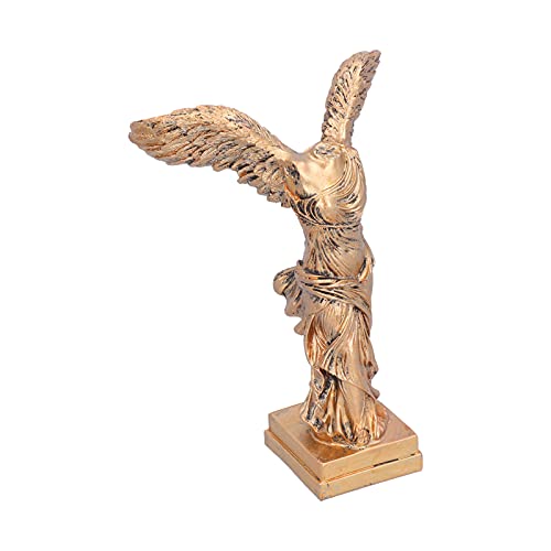 GLOGLOW Desktop Decorative Items Unique Design, Durable Material with AntiSlip Pad for Living Room, Office, Study Room Decor Sculpture Figurine, Nan (BS1056 medium copper color) - size: BS1056 medium copper color