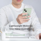 SYNCWIRE Magnetic Phone Ring Holder for MagSafe, 360° Rotation Cell Phone Grip Stand Finger Ring Kickstand Two-Sided Magnet Compatible with iPhone 17 Pro Max 16 15 14 13 12 MagSafe Accessories - color: Single Ring-1PCS-Green