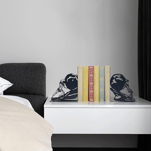 Sisyphus Statue Decorative Bookends - Greek Mythology Inspired, Robust and Durable
