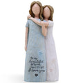 Birthday Gifts for Mom, Valentines Day Gifts for Mom, Mother of The Bride Gift, Sculpted Hand-Painted Figurine - color: Blue