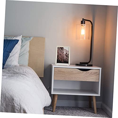 Alipis 2pcs Metal Display Stand for Photo Frames Magazines Home Decor Modern Minimalist Tabletop Ornament Metal Craftsmanship for Office Living Room Display