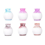 6Pcs Mini Bud Vases - Tiny Resin Flower Vases, Micro Landscape DIY Decor, Moss Succulent Ornaments, Fairy Garden Accessories, Home Tabletop Decoration, Gift for Plant Lovers