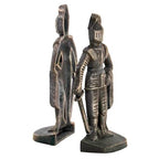 Design Toscano SP14917 Medieval Knight Iron Bookends, bronze - style: Medieval Knight