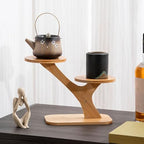 Multi-Tier Modern Storage Holder | Tiered Plant Stand | Aesthetic Plant Holders Indoor Stand - For Flower Pot Vase Planter Teapot Bedroom Study Balcony Apartment Office Table Desk - color: B
