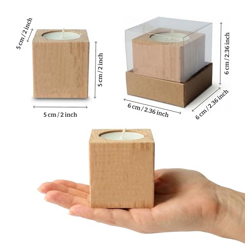 10 Pcs Wooden Memorial Candle Holder – in Loving Memory Gift, Sympathy Gift for Loss of a Loved One, Remembrance and Bereavement Gift, Celebration of Life Decor (Bird)