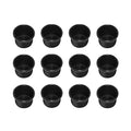 20 Pcs Aluminium Candle Cups Holders Metal Candlestick Holder Cup Candle Drip Protectors Catchers Tea Light Tins Cups for Lamp or Candle Making