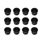 20 Pcs Aluminium Candle Cups Holders Metal Candlestick Holder Cup Candle Drip Protectors Catchers Tea Light Tins Cups for Lamp or Candle Making