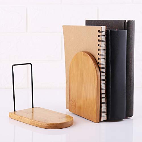 Nature Desktop Organizer Home Bookends Book Ends Stand Holder Shel Bookends Decorative White - color: L