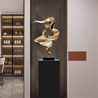 Statue Decorations Entryway Decorative Ornaments Light Luxury Living Room Hotel Lobby Art Abstract Sculptures Home Decor Object