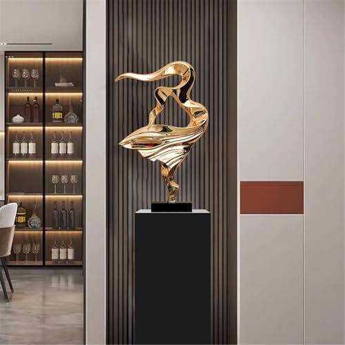 Statue Decorations Entryway Decorative Ornaments Light Luxury Living Room Hotel Lobby Art Abstract Sculptures Home Decor Object