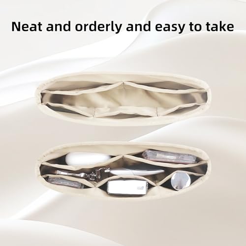 DGAZ Custom Purse Organizer insert For Hermes Kelly Elan bags，Silky Smooth Bag Organizer，Luxury Handbag & Tote Shaper - color: Custom