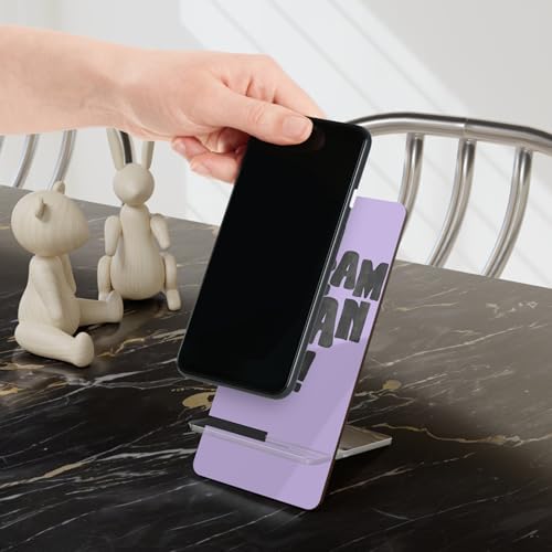 Minimalist Phone Stand for Desk – Portable Holder for iPhone & Android, Compact Travel Stand, Aesthetic Mobile Dock
