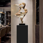 Statue Decorations Entryway Decorative Ornaments Light Luxury Living Room Hotel Lobby Art Abstract Sculptures Home Decor Object