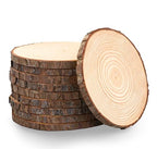 Set of (10) 7-9 inch Wood Slices for centerpieces, Arts and Crafts, and Rustic Home Decor! Wood Slice centerpieces, Wood Rounds, Tree Slices (Small 7-9 inch) - size: Set of 10 Small (8-9")