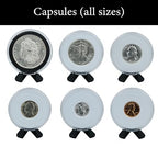 Pineapple Coin Display Stands Holder, Challenge Coin Display Stand, Small Easel Stand, Holder Stands for Challenge Coins, Medal, Poker Chip, Collectors (10 Pack)