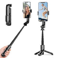 ORICO Aluminum Portable Selfie Stick Tripod, 26'' Mini Tripod for iPhone, Extendable Stand with Detachable Wireless Remote & 360° Rotating Phone Holder – Ideal for Content Creators, Vloggers, Travel - size: 26''
