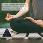 Amazing Gemstone Blue Aventurine Pyramid Crystal Healing Stones - 2" Great Pyramid Figurine of Natural Stone Pyramid for Meditation, Reiki, Chakra Balancing and Crystal Pyramids Grid - color: Blue Aventurine