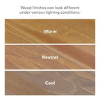 Plank+Beam Modern Solid Wood Console Table, 46 Inch, Sofa Table, Narrow Entryway Table for Hallway, Behind The Couch, Living Room, Foyer, Easy Assembly, Pecan - color: Pecan, size: 46 Inch