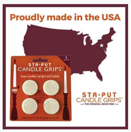 Sta-Put Candle Grips (8 Pack)
