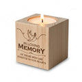 10 Pcs Wooden Memorial Candle Holder – in Loving Memory Gift, Sympathy Gift for Loss of a Loved One, Remembrance and Bereavement Gift, Celebration of Life Decor (Bird)