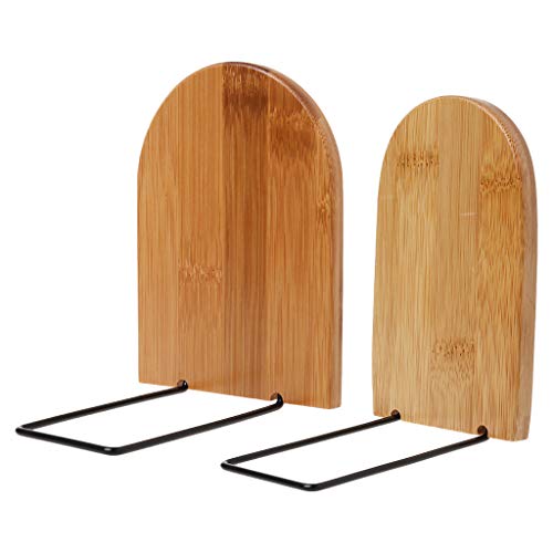 Nature Desktop Organizer Home Bookends Book Ends Stand Holder Shel Bookends Decorative White - color: L