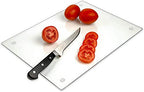 Tempered Glass Cutting Board – Long Lasting Clear Glass – Scratch Resistant, Heat Resistant, Shatter Resistant, Dishwasher Safe. (Large 12x16) - size: 12"L x 16"W