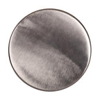 Kate and Laurel Solbrett Modern Sophisticated Metal Drink Table, 10 x 10 x 22, Gunmetal, Contemporary Mini Pedestal Table with Unique Sculptural Design for Use as Indoor Plant Stand - color: Pewter